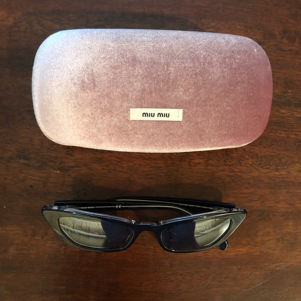 Miu Miu Logo Sunglasses